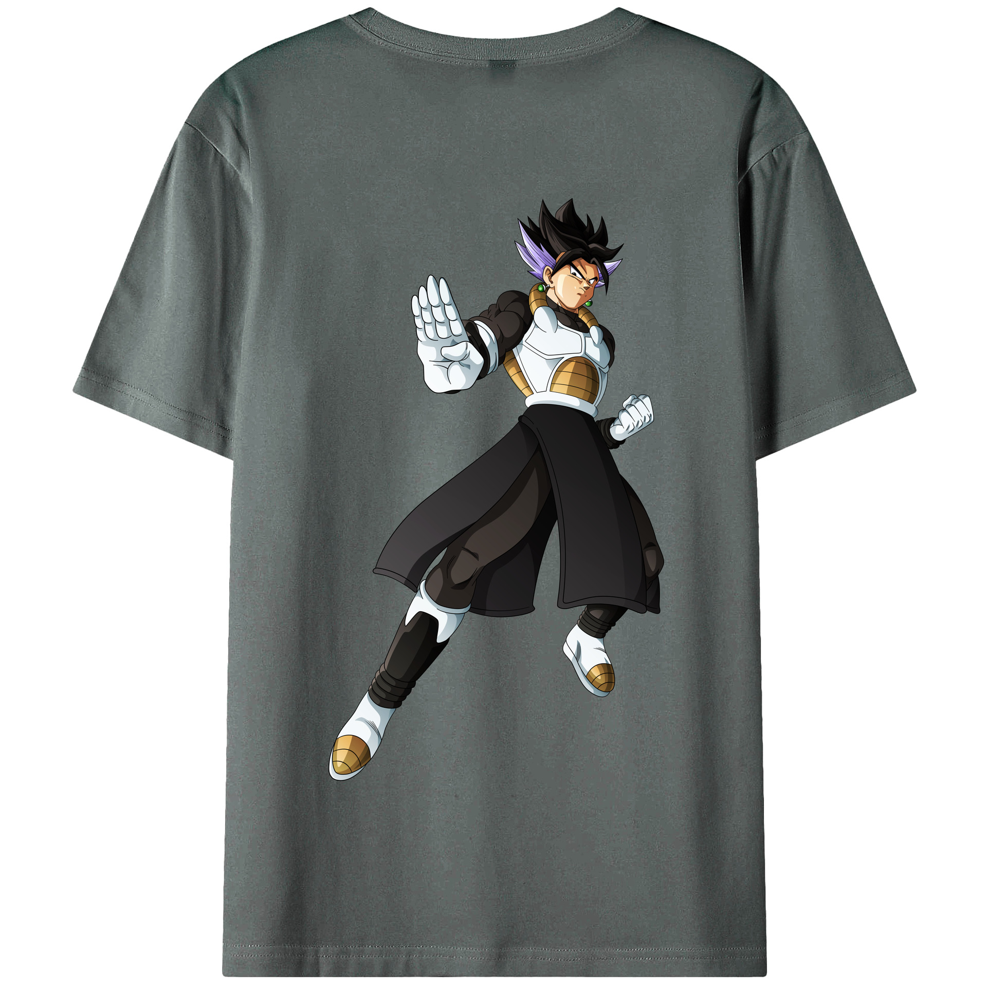 （画像用） ドラゴンボール ベジット DRAGON BALL Vegetto 綿100％半袖Tシャツ（背面プリント）